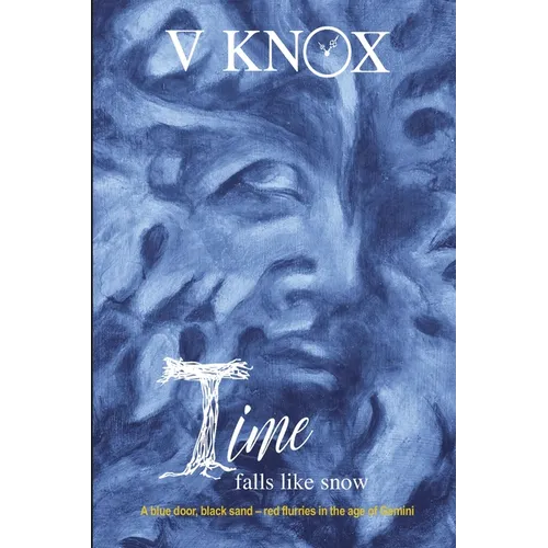 Time Falls Like Snow: A blue door, black sand - red flurries in the age of Gemini