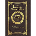 Large Print - The Legend of Sleepy Hollow, Volume 1 of 2 - Grand Type Collector's Edition - Matte Hardcover with Dust Jacket