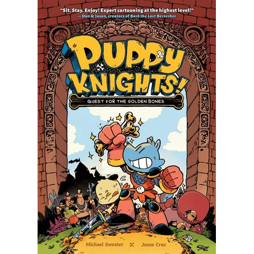 Puppy Knights: Quest for the Golden Bones - Paperback